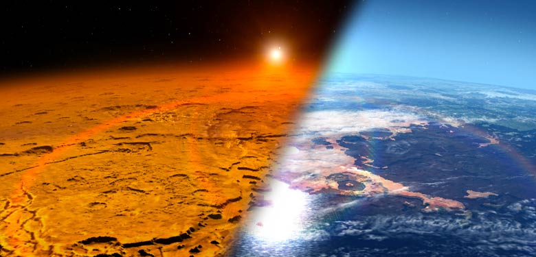 Mars , Dünya ve Biz