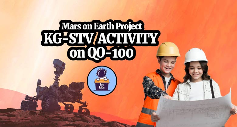 Mars on Earth Project KG-STV Activity on QO-100