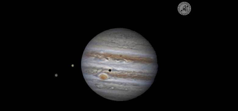 Günün APOD by Astronomia.com Görseli: Io’nun Gölgesi Jüpiter Üzerinde